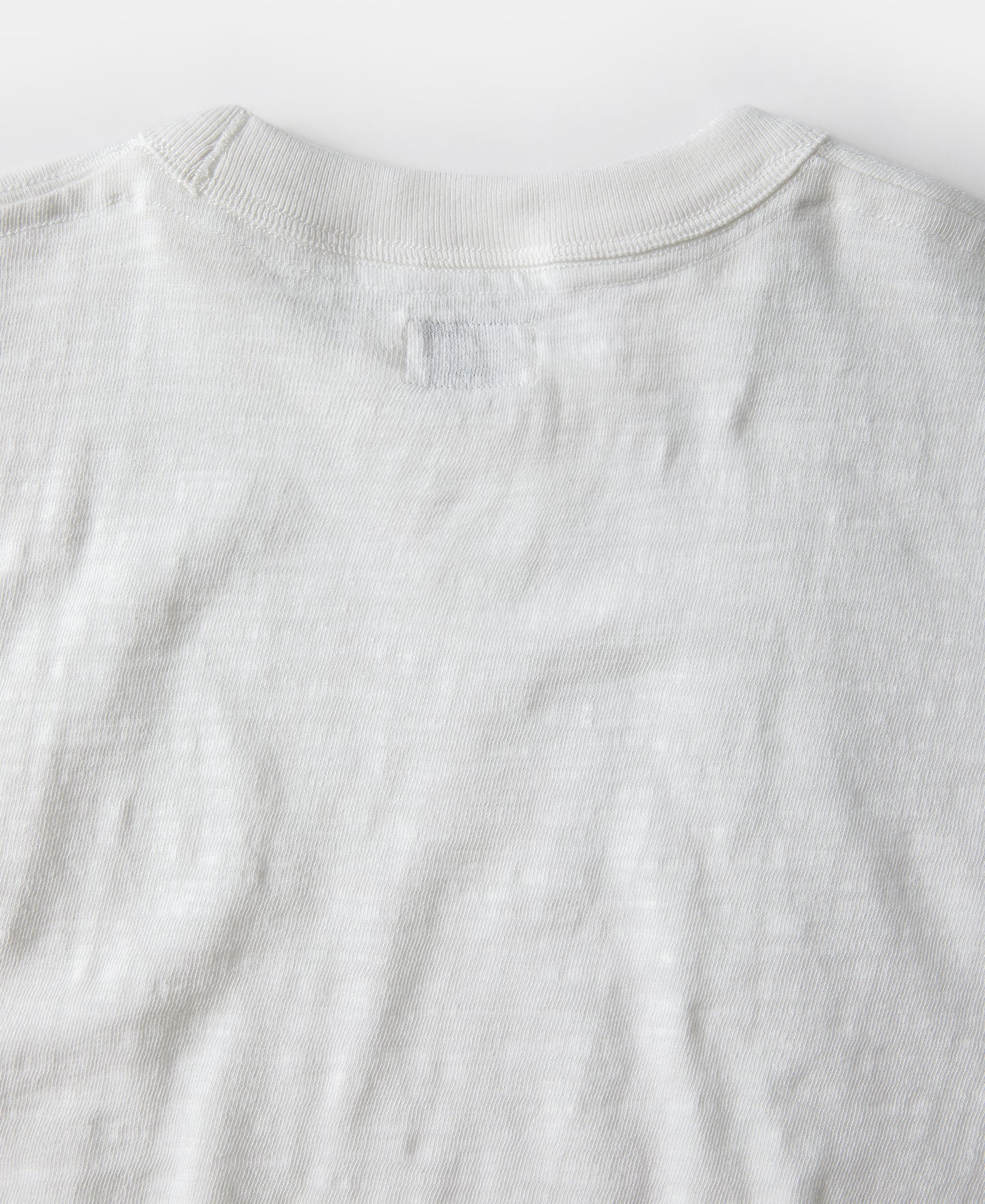 10.5 oz Cotton Tubular Gusset T-Shirt - White - Image 8