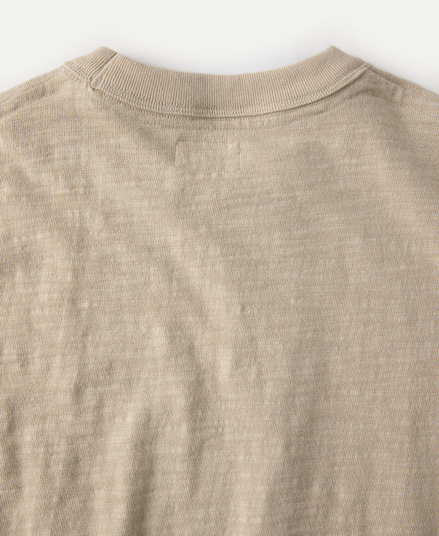 10.5 oz Cotton Tubular Gusset T-Shirt - Sand - Image 6