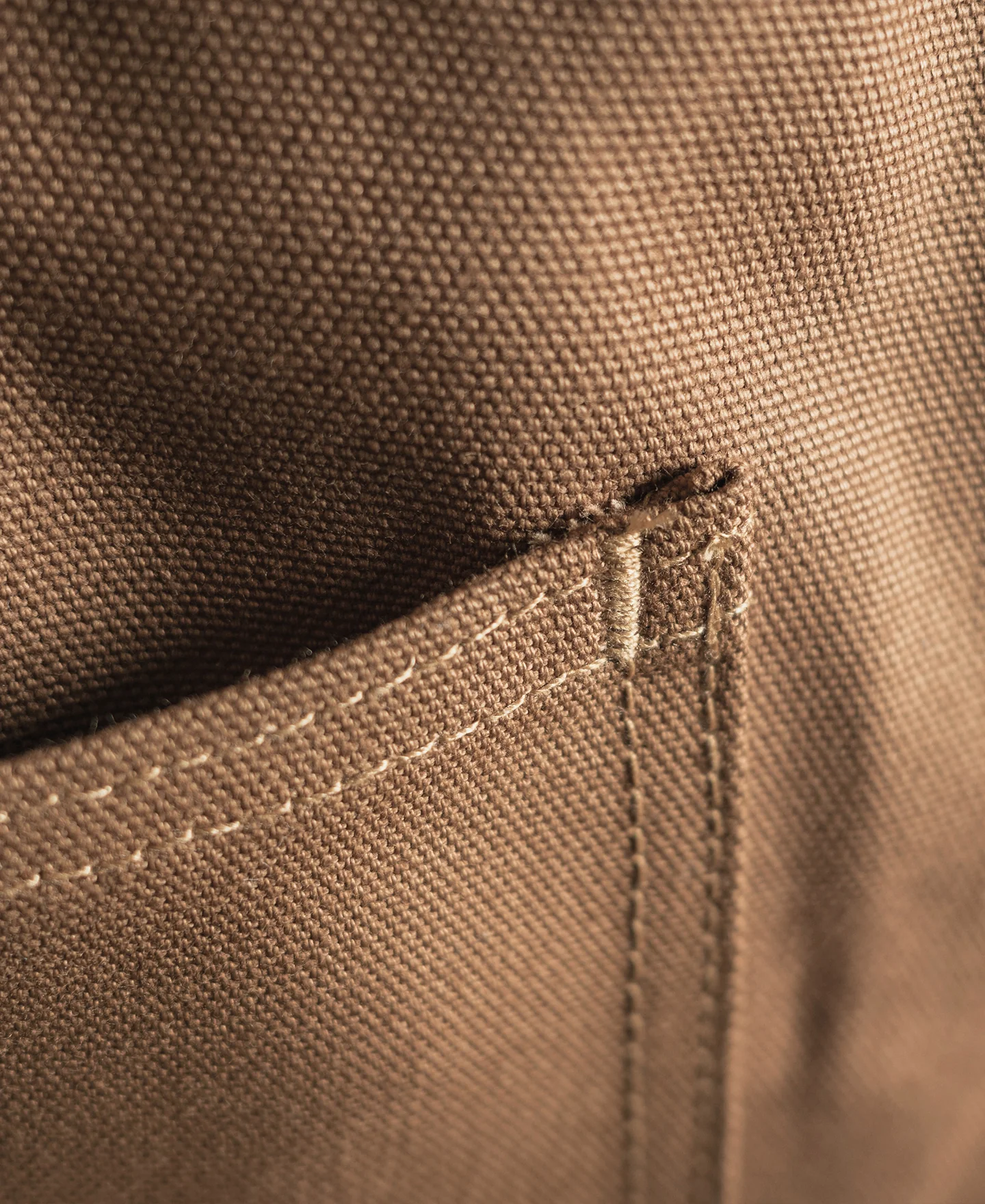 1930s Heavyweight Canvas Game Pocket Hunting Vest - Khaki - Image 19
