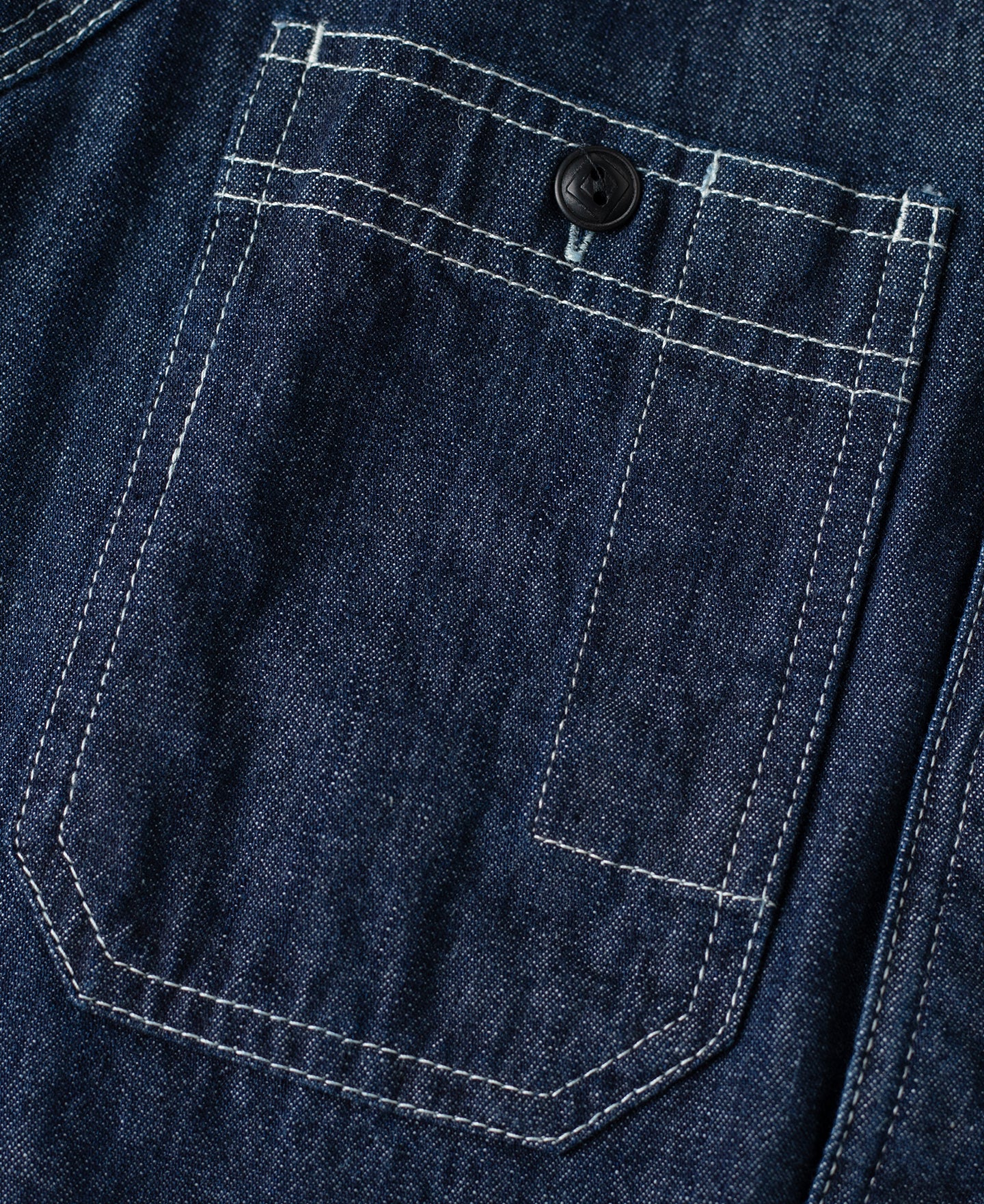 1933 Cigarette Pocket Denim Work Shirt - Image 12