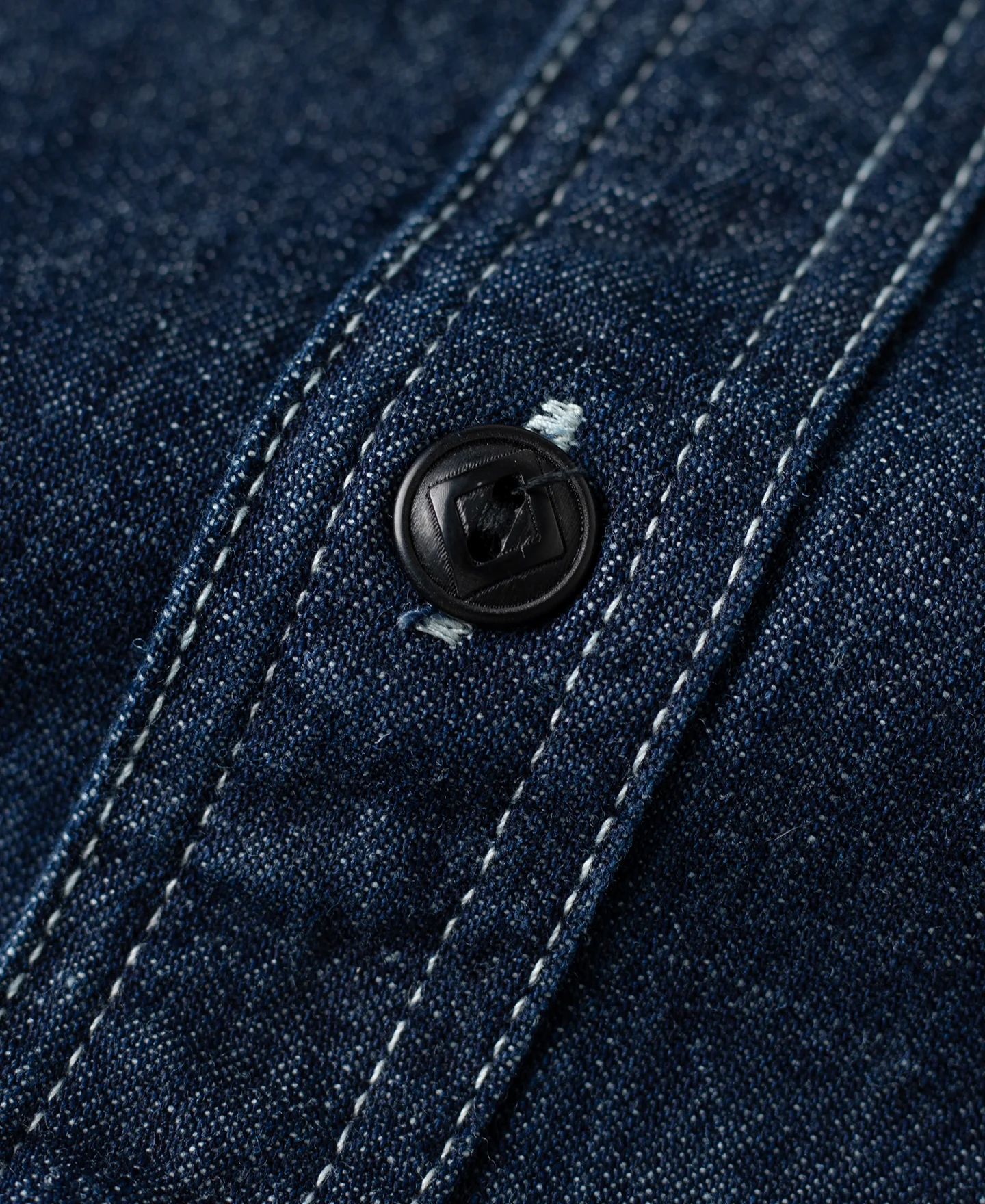 1933 Cigarette Pocket Denim Work Shirt - Image 13