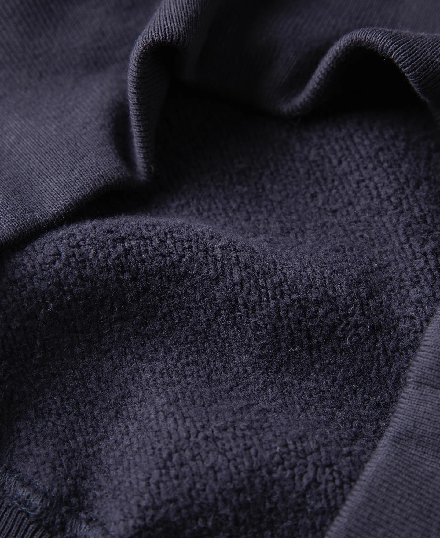1940s Heavyweight SKI V-Inset Sweater - Navy - Image 16