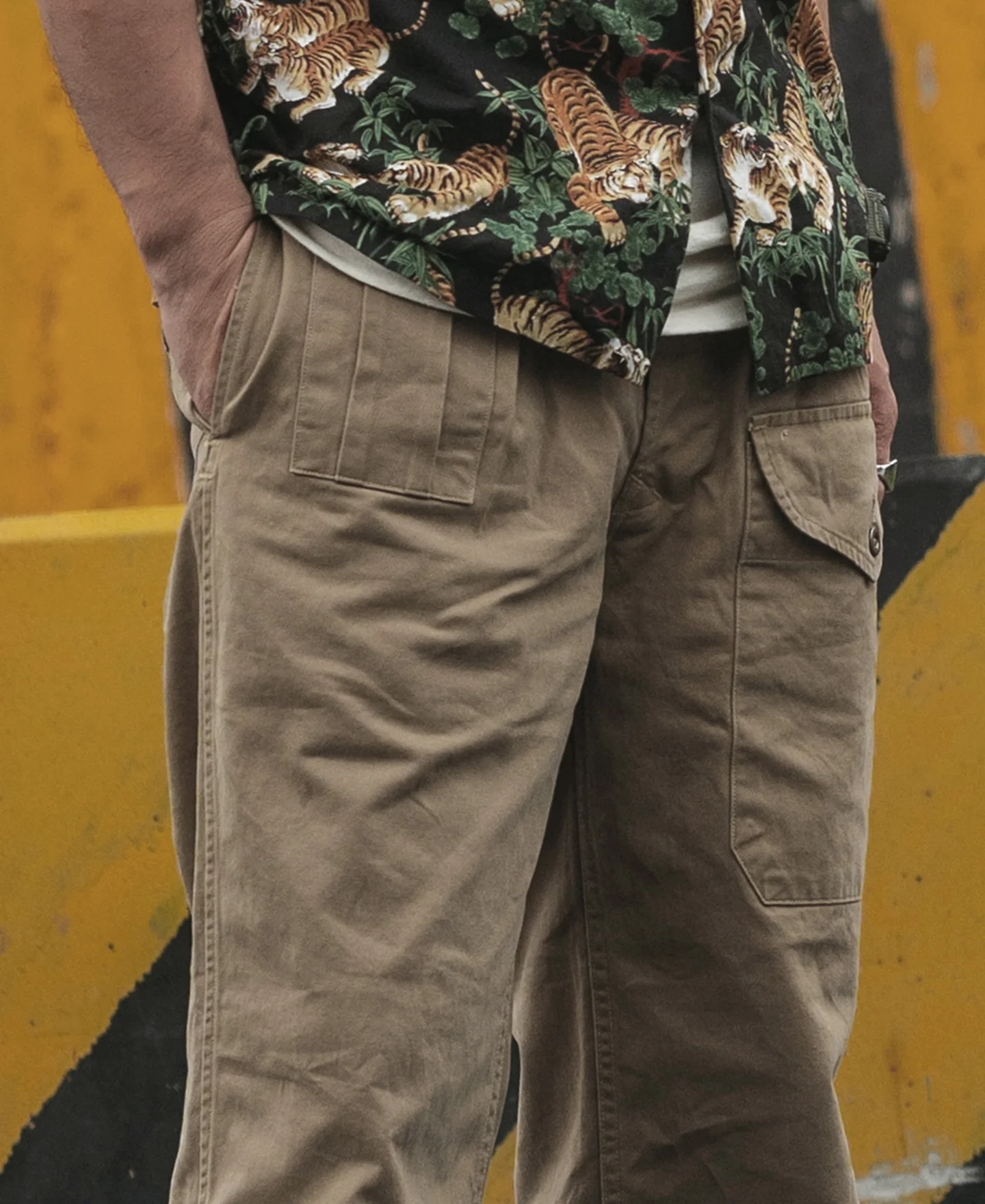 1943 British Army KD & JG Gurkha Bermuda Pants - Khaki - Image 6
