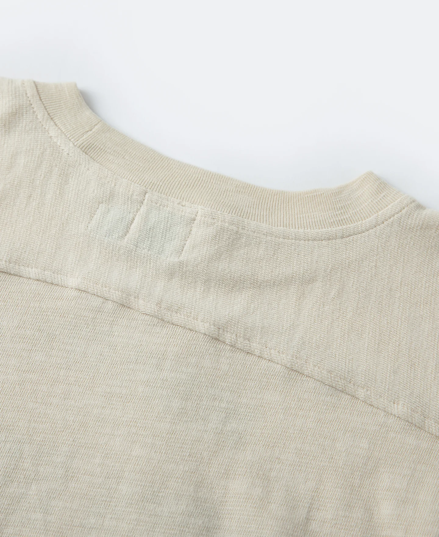 1950s Drop Shoulder Football T-Shirt - Apricot - Image 10