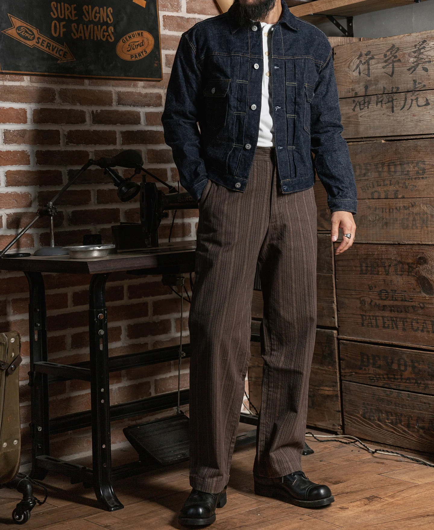 Lot 52807XX 1952 Model Type 2 Selvedge Denim Jacket - Image 5