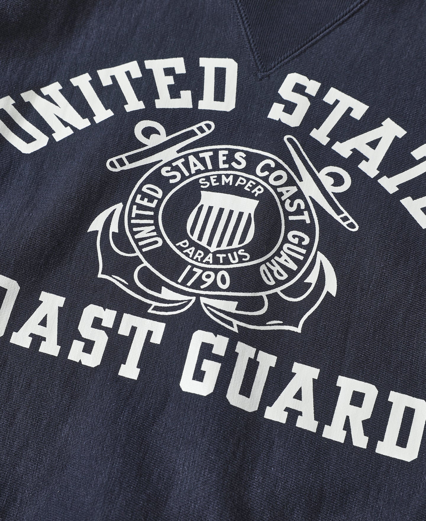 21 oz USCG Reverse Weave Sweatshirt - Image 11