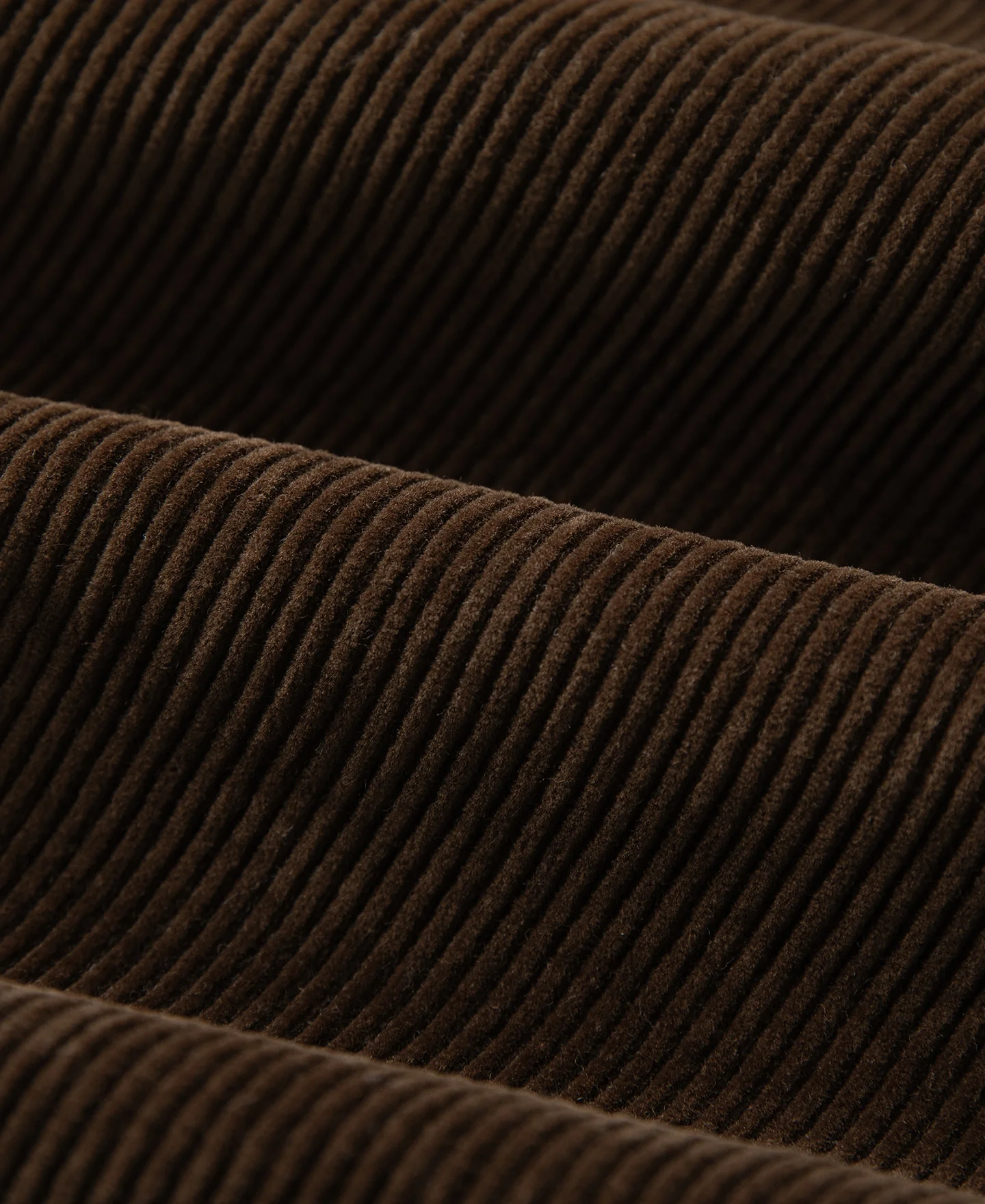9 Wale Cotton Corduroy Zip-Up Jacket - Brown - Image 15