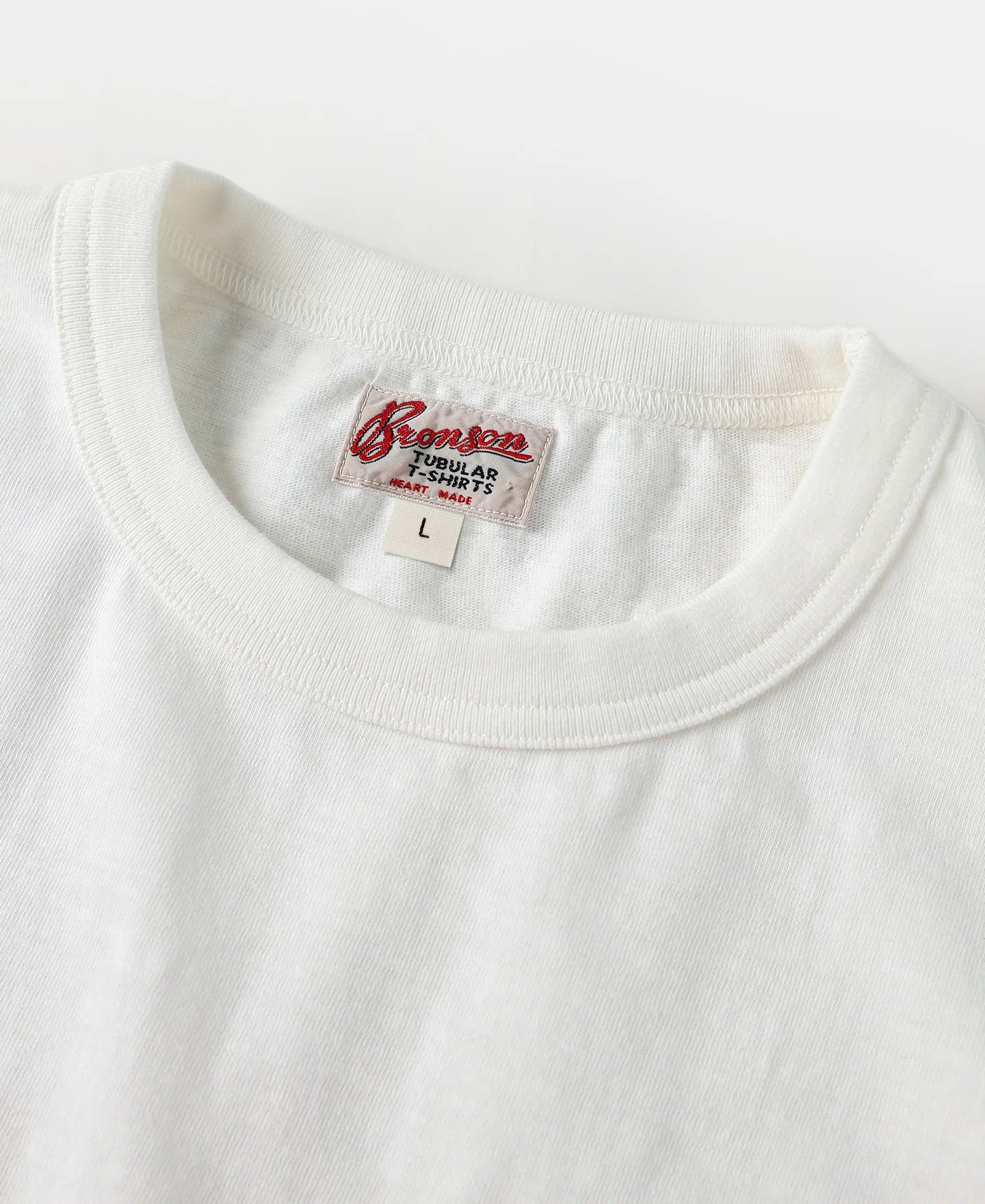 Loopwheel Tubular Slub Cotton Pocket T-Shirt - White - Image 6