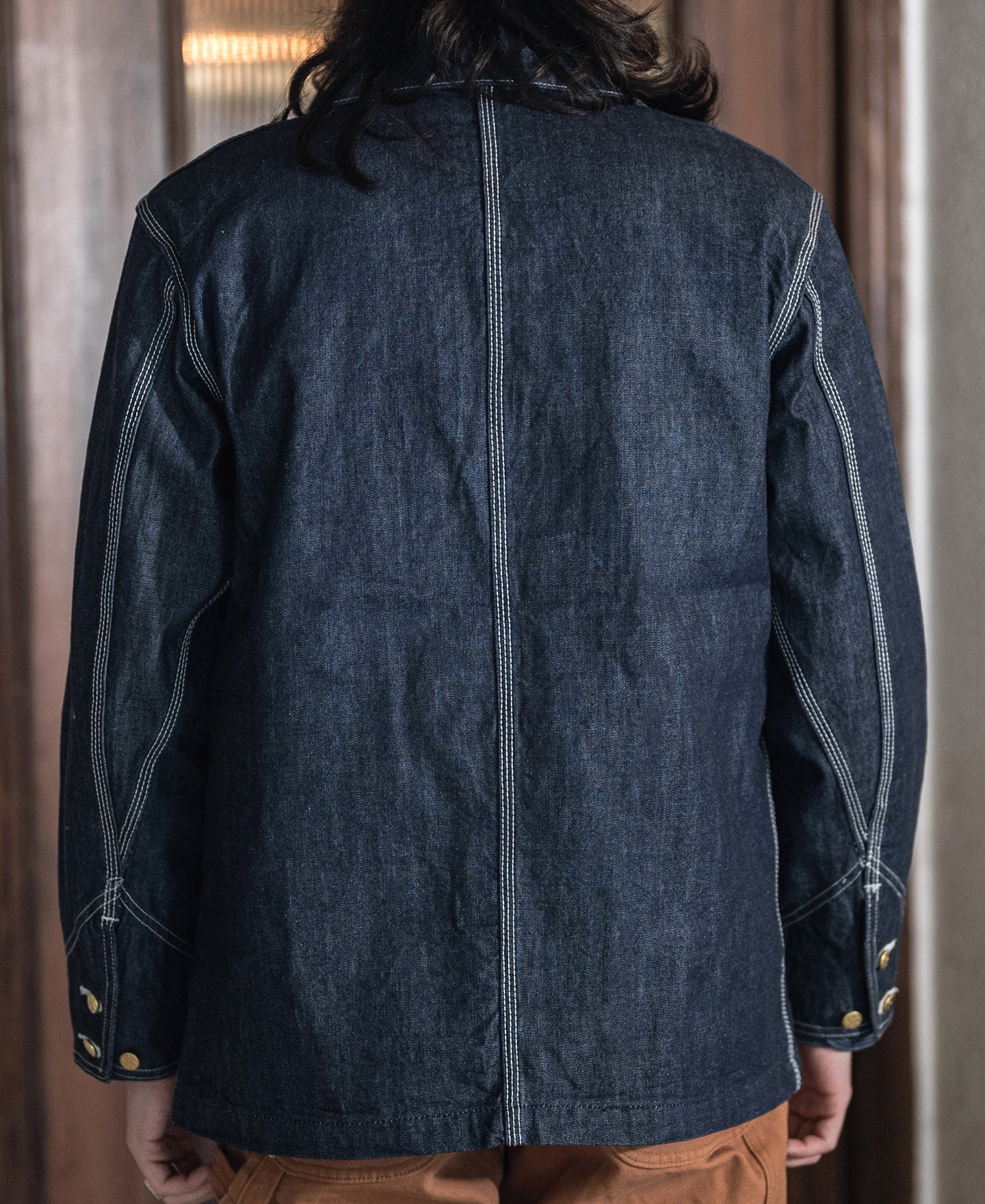 1936 98-J Railroad Work Denim Jacket - Image 7