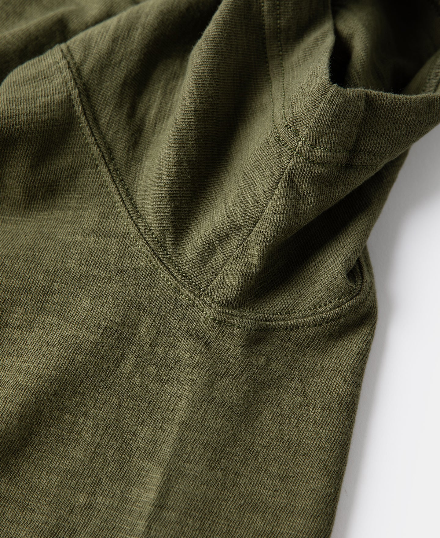 10.5 oz Cotton Tubular Gusset T-Shirt - Green - Image 11