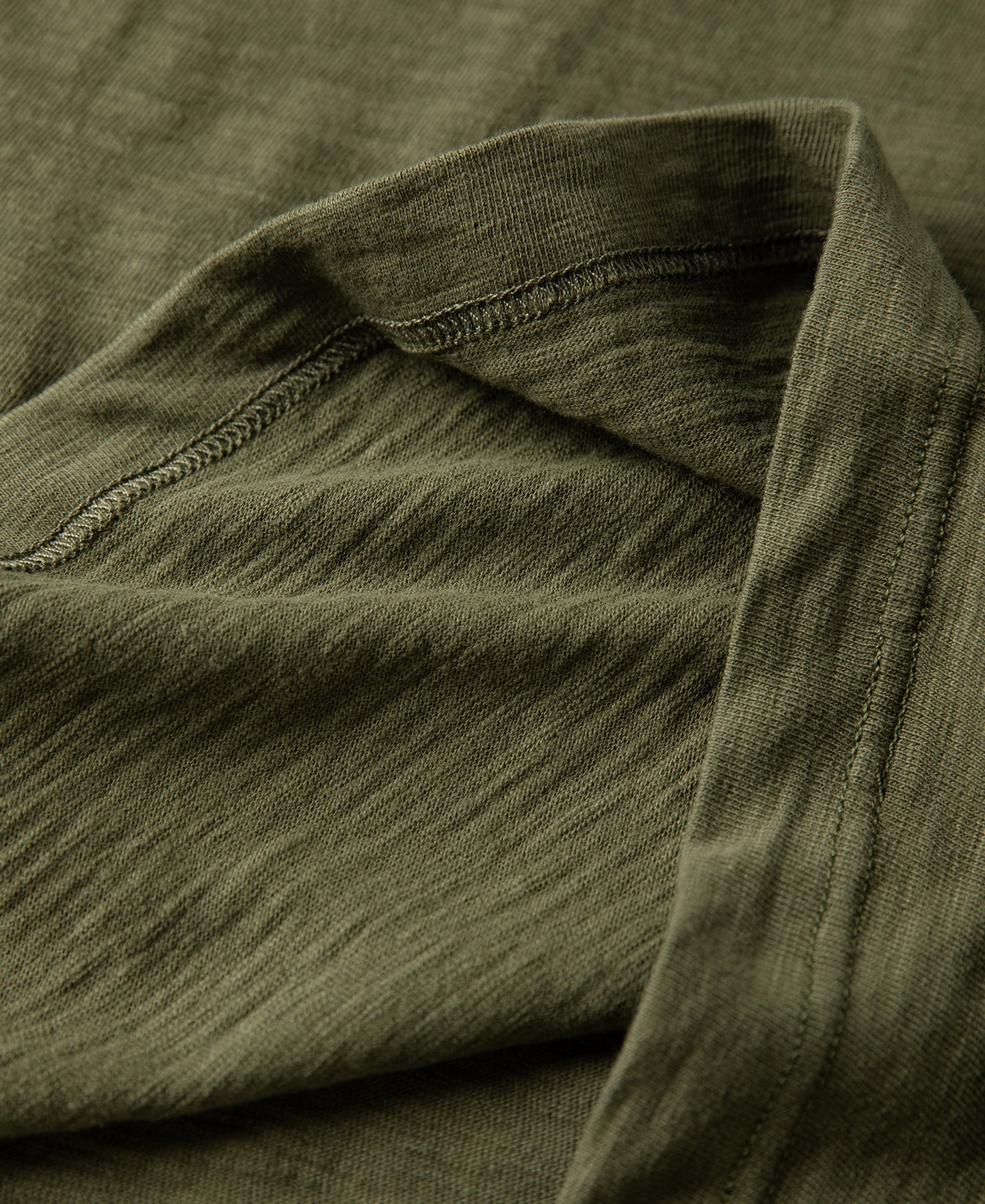 10.5 oz Cotton Tubular Gusset T-Shirt - Green - Image 15