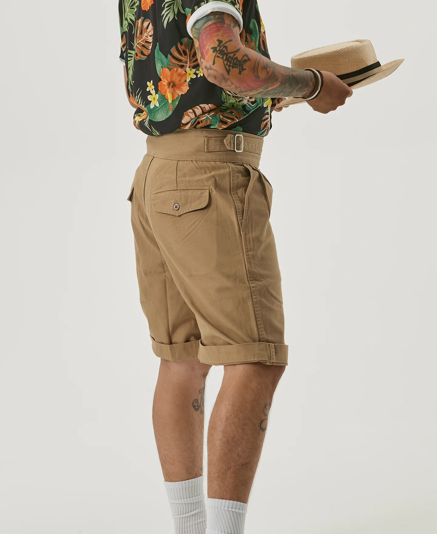 British Army Gurkha Bermuda Shorts - Khaki - Image 4