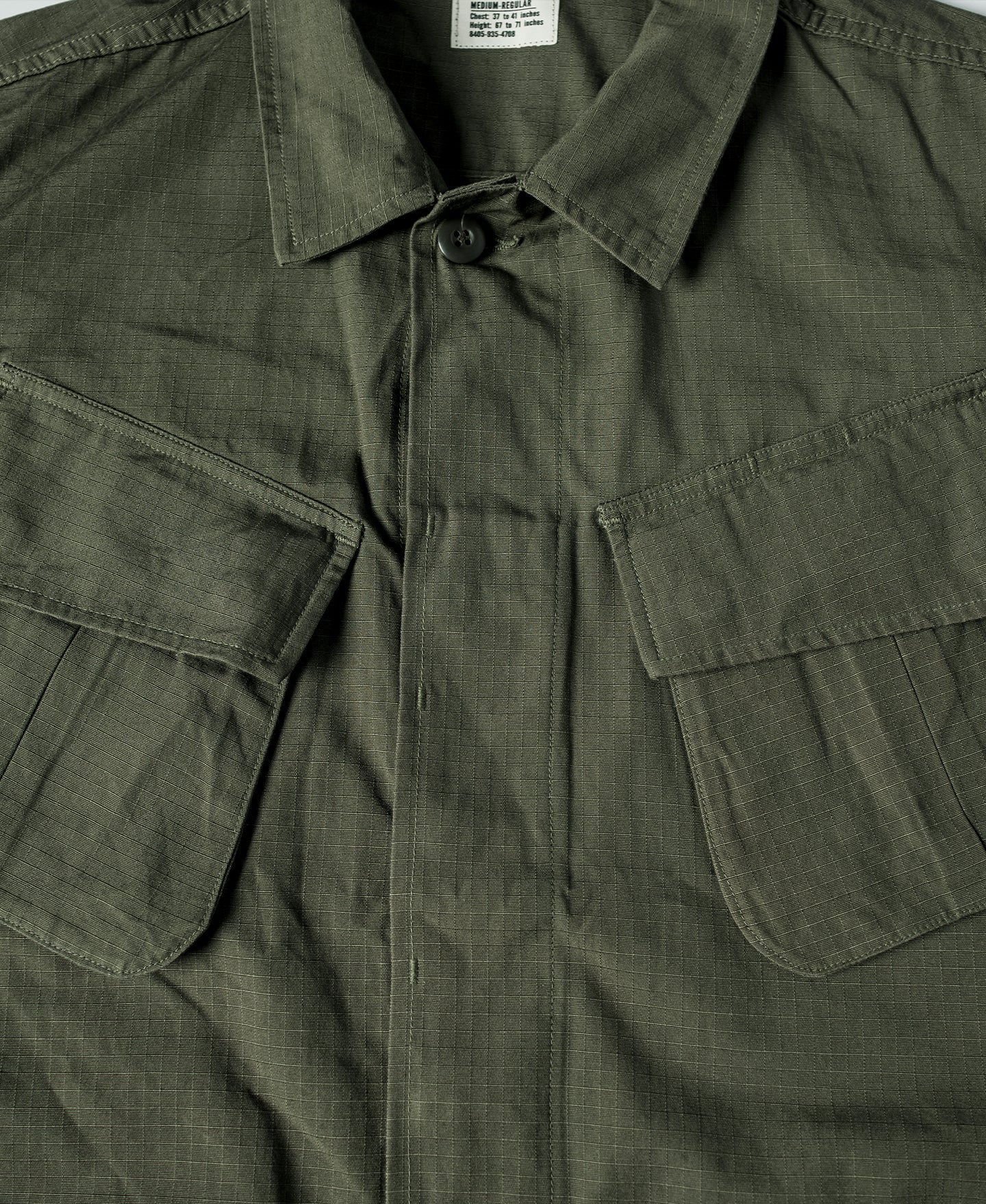 US Army 5th Model Tropical Jungle Fatigue Jacket - Image 8
