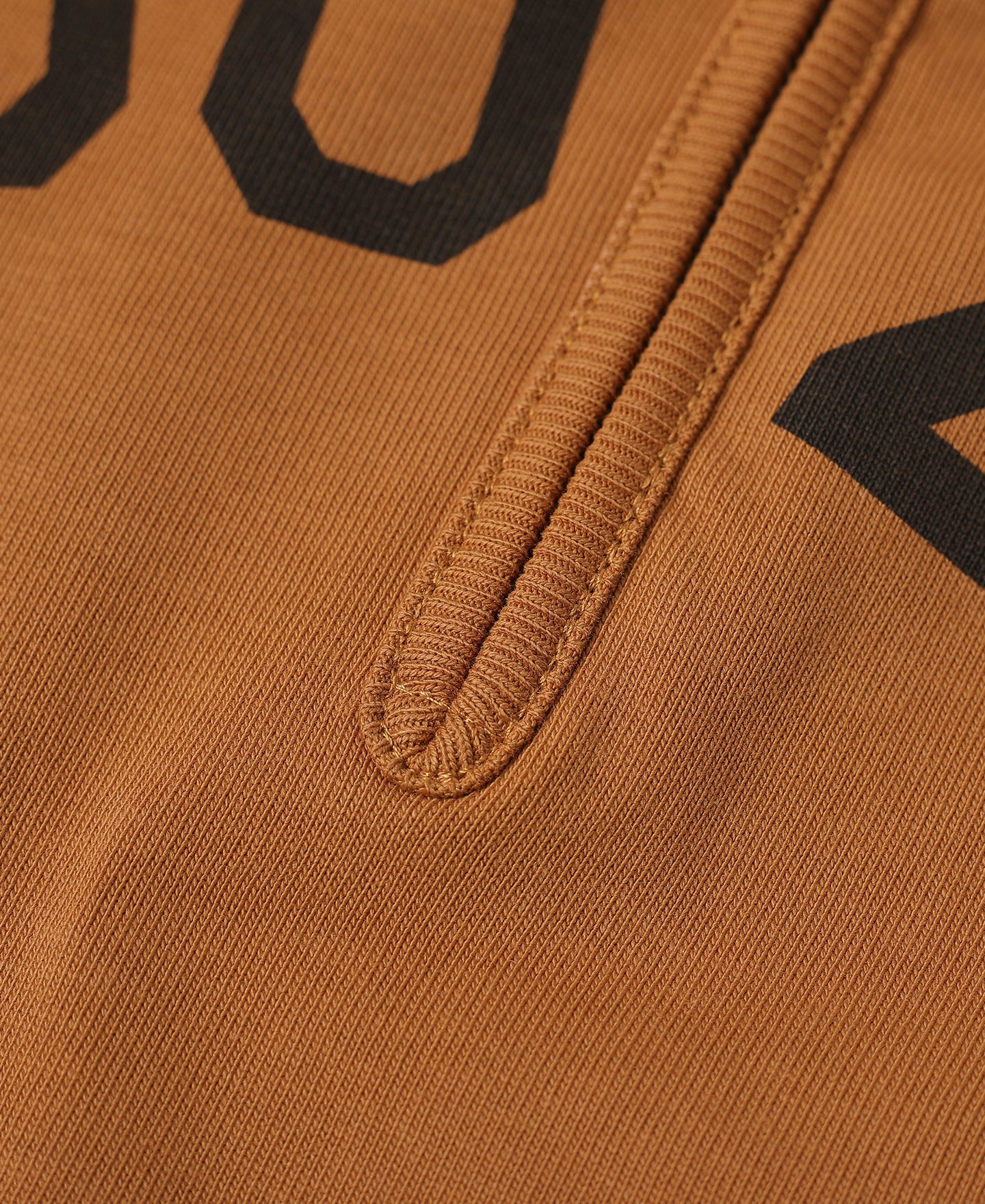 Quarter-Zip Rider Printed Long Sleeve T-Shirt - Orange - Image 6