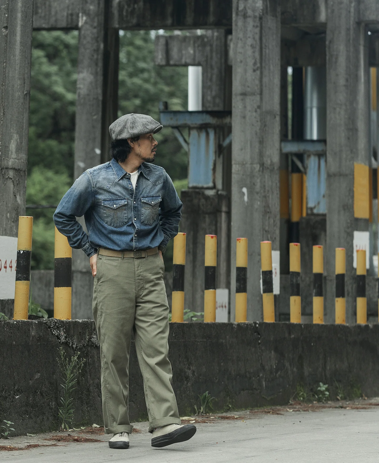 US Army M-41 HBT Fatigue Trousers - Image 4