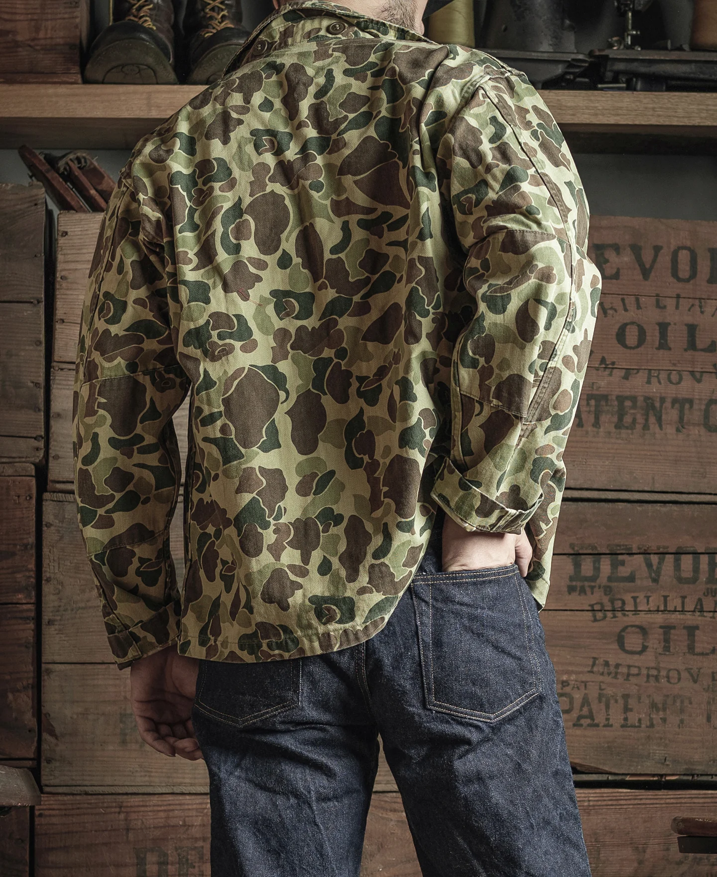 US Army M-43 Camo Jacket - Image 5