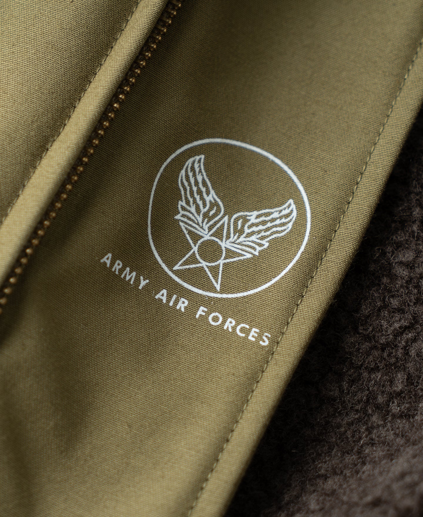 USAAF Type B-10 Flight Jacket - Khaki - Image 18