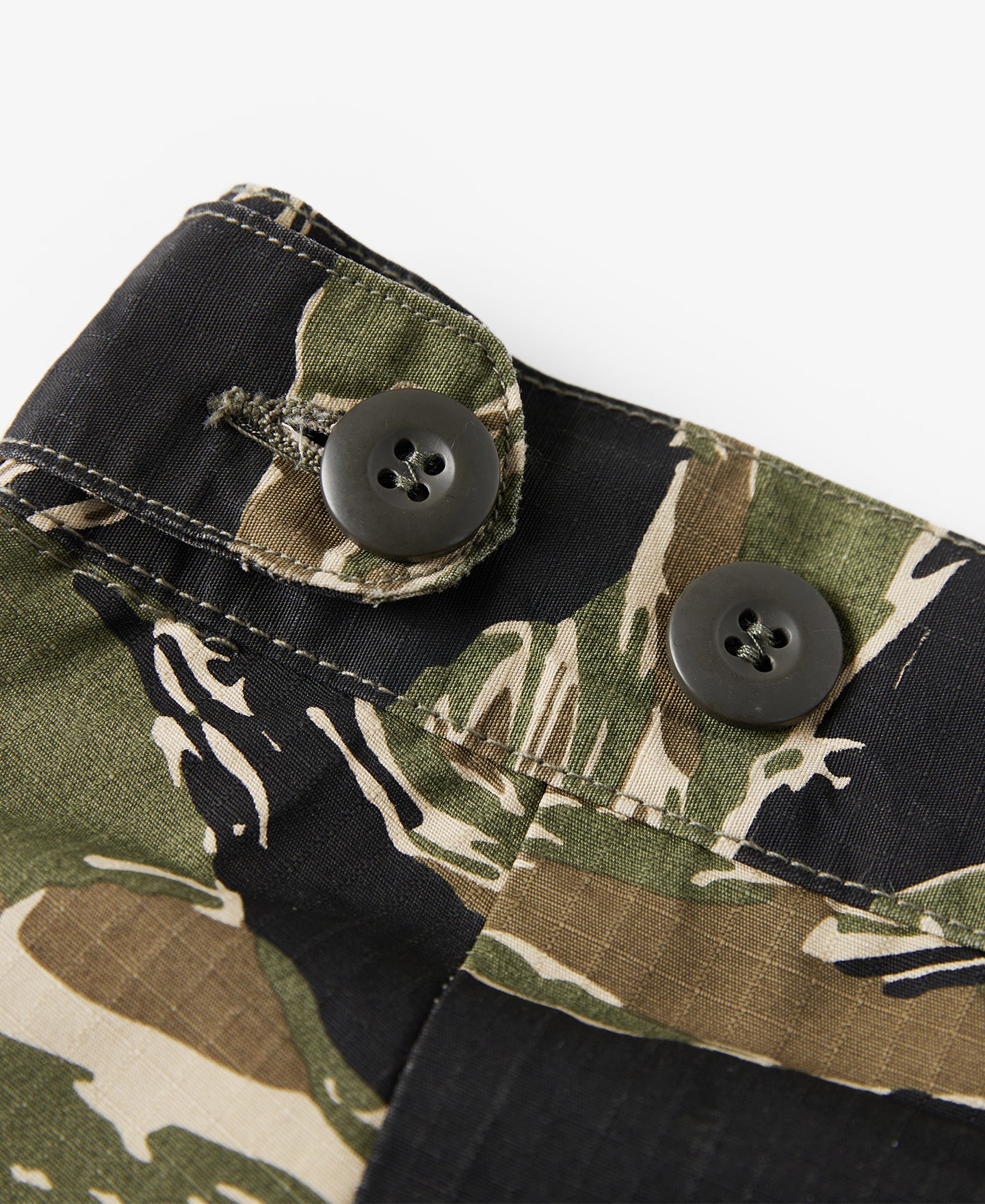 Vietnam War Tiger Camo Shorts - Image 12