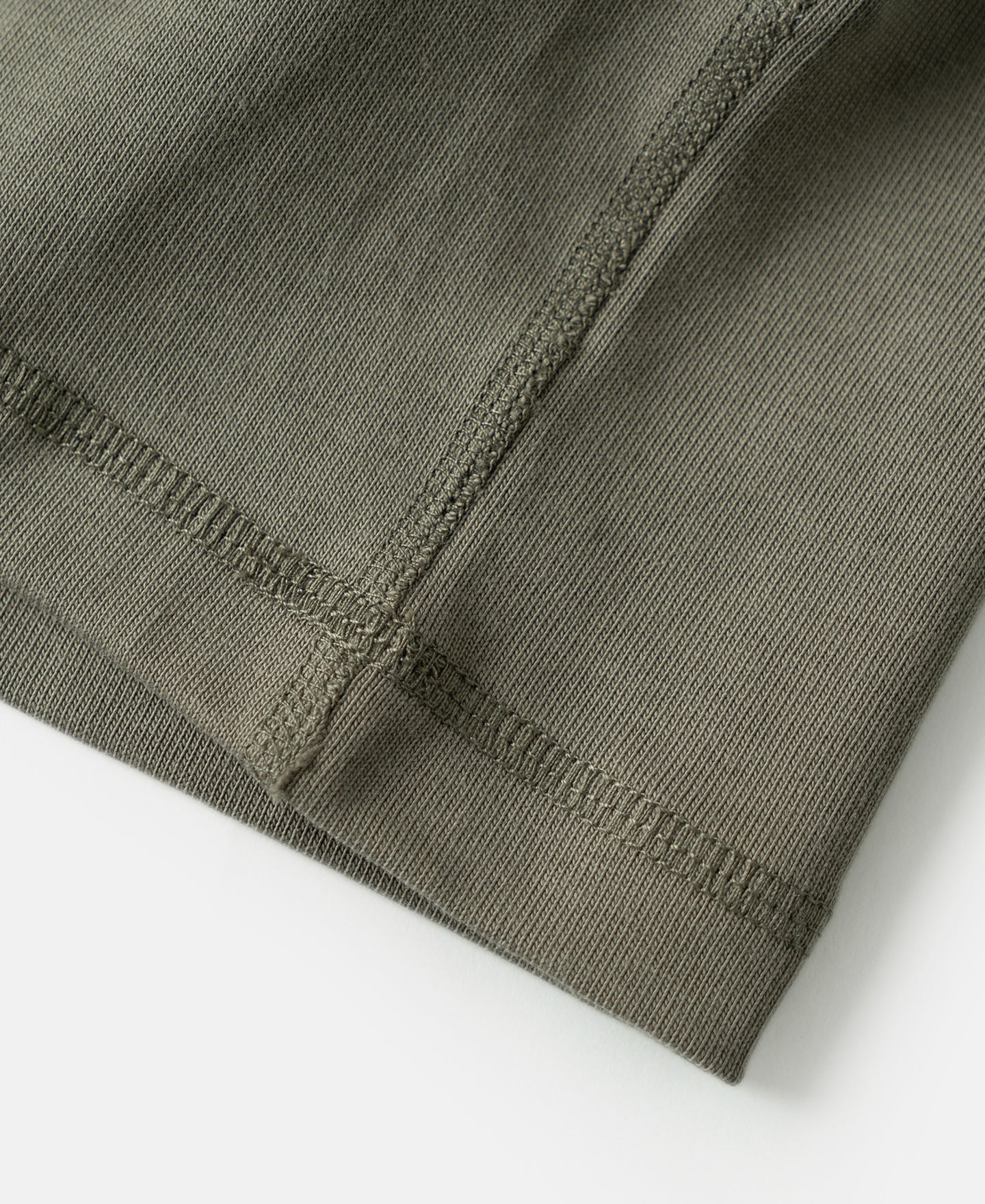 Vintage Long Sleeve Henley Shirt - Light Olive - Image 9