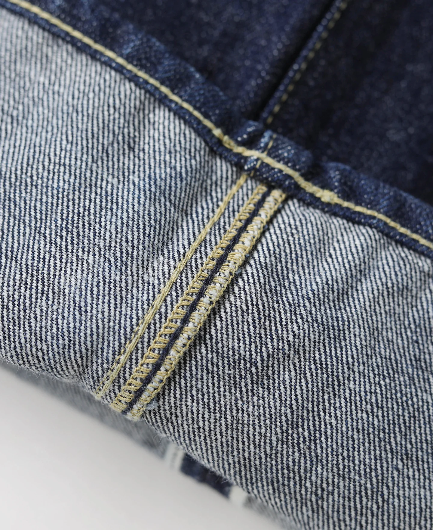 WWII Simplified Model Cowboy Selvedge Denim Jeans - Image 14